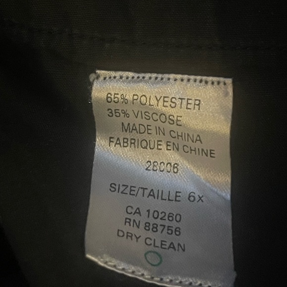 Sz 6x 1880 Club Boys navy blue dress pant. - Picture 2 of 4